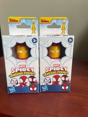 Marvel Spidey Amazing Friends Iron Man Mini Figure - Yellow, Red